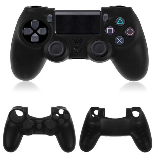 Funda Protector de Silicona Para Joystick Ps4 Negro