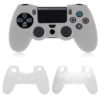 Funda Protector de Silicona Para Joystick Ps4 Blanco