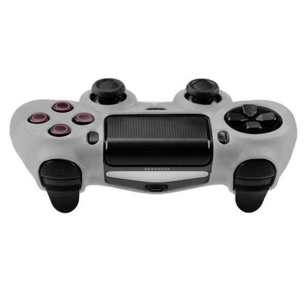 Funda Protector de Silicona Para Joystick Ps4 Blanco