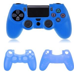 Funda Protector de Silicona Para Joystick Ps4 Azul