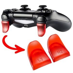 Extencion Botones L2 y R2 Joystick Para Ps4 Rojo