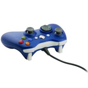 Joystick Control Mando Cableado Compatible Para Xbox360 y Pc Azul