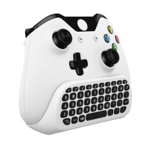 Chatpad Teclado Inalambrico de Joystick Para Xbox One S Slim y Series S|X Blanco