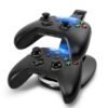 Base Cargador Dual de Joystick Control Mando Para Xbox One Negro
