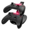 Base Cargador Dual de Joystick Control Mando Para Xbox One Negro