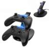 Base Cargador Dual de Joystick Control Mando Para Xbox One Negro