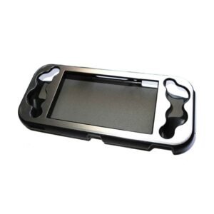 Estuche protector rigido aluminio para Nintendo Switch Lite plateada