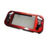 Estuche protector rigido aluminio para Nintendo Switch Lite rojo