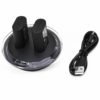 Base de Carga Dual Circular Con 2 Baterias Recargables Para Xbox Serie S / X y One