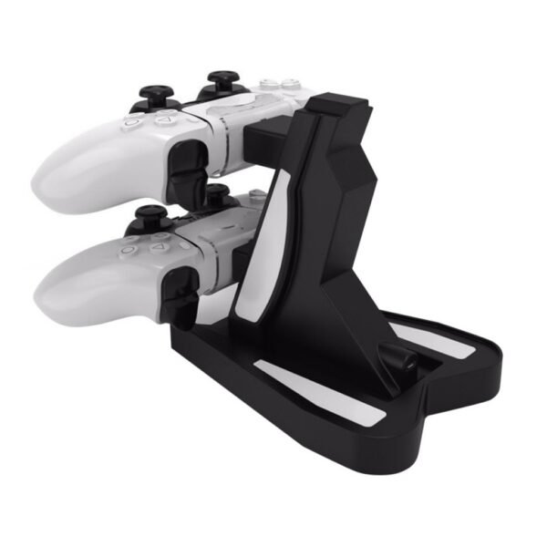 Base Cargador Dual de Joystick Control Mando Para Ps5 Vertical