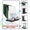 Base Ventilacion Carga Dual de Controles Hub Usb y Soporte de Juegos Para Xbox One Slim