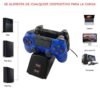 Base Con Imagen Indicadora de Carga Joystick Puerto Usb Inferior Para Ps4