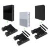 Soporte Estacion de Carga Refrigeracion + 2 Baterias Indicador Led Para Xbox One / Slim /  X