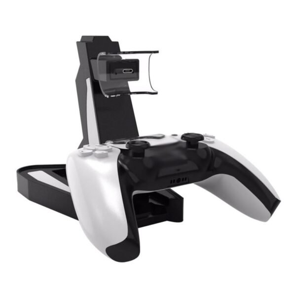 Base Cargador Dual de Joystick Control Mando Para Ps5 Vertical