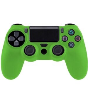 Funda Protector de Silicona Para Joystick Ps4 Verde