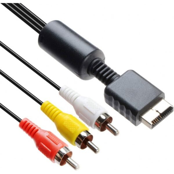 Cable Imagen Rca Audio y Video Para Ps2 y Ps3