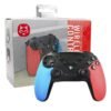 Joystick Inalambrico 3 En 1 Para Nintendo Switch Pc Ios y Android Negro Rojo y Azul