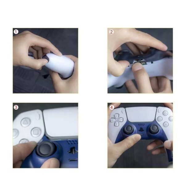 Carcasa Frontal de Joystick Intercambiable para Ps5 Azul
