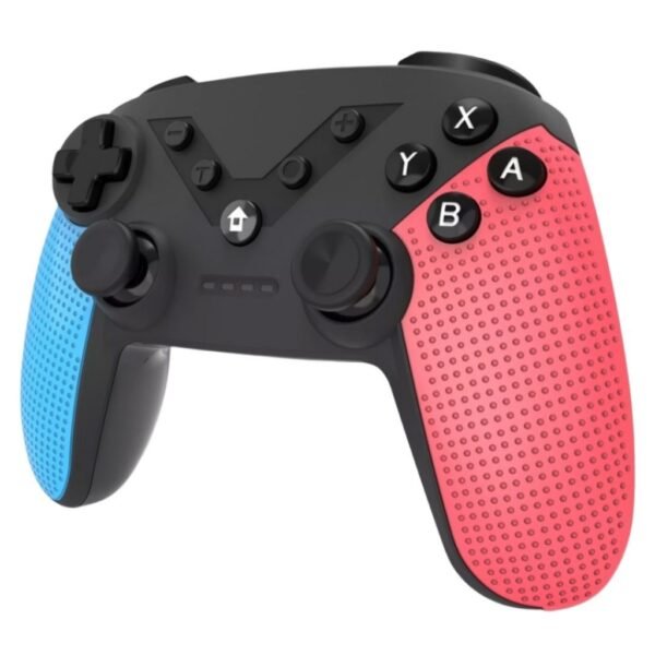 Joystick Inalambrico 3 En 1 Para Nintendo Switch Pc Ios y Android Negro Rojo y Azul