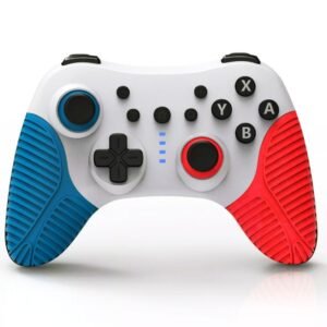 Joystick Inalambrico 3 En 1 Para Nintendo Switch Pc Ios y Android Rojo y Azul