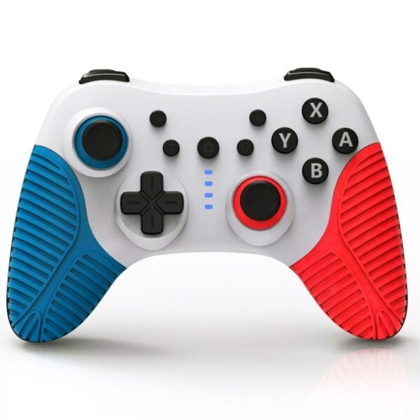 Joystick Inalambrico 3 En 1 Para Nintendo Switch Pc Ios y Android Rojo y Azul