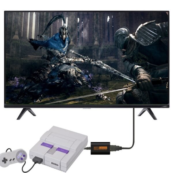 Adaptador Convertidor Escalador Para N64 Snes Sfc Ngc Conectalas A Hdmi