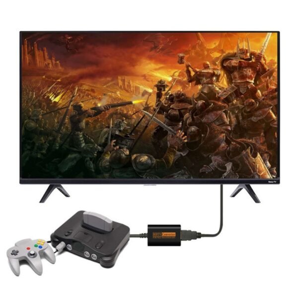 Adaptador Convertidor Escalador Para N64 Snes Sfc Ngc Conectalas A Hdmi