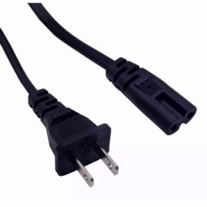 Cable de Alimentacion Tipo 8 para Ps2 Ps3 Ps4 Impresoras Conexión Americana