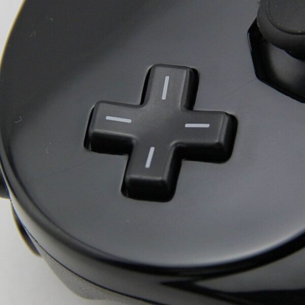 Joystick Control Clasico Classic Controller Para Wii Negro