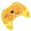 Joystick Inalambrico Recargable Para Nintendo Switch Dog Amarillo