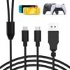 productos34_15805.jpg Cable de Carga Usb-c Doble Para Joystick Ps5