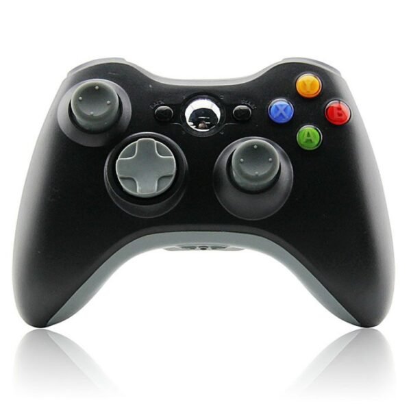 Joystick Inalambrico Compatible Para Xbox360 Negro