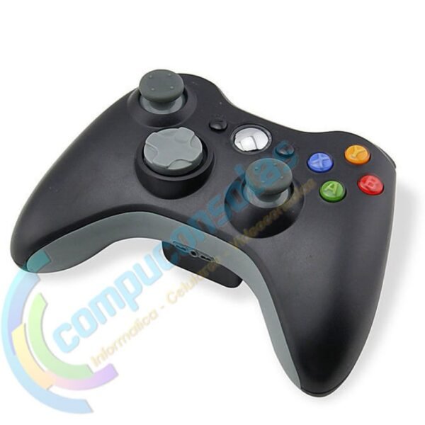 Joystick Inalambrico Compatible Para Xbox360 Negro