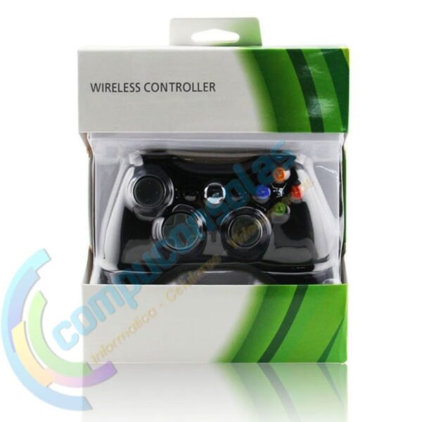 Joystick Inalambrico Compatible Para Xbox360 Negro