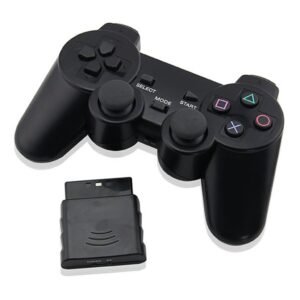 Joystick Inalambrico Para Ps2 Negro