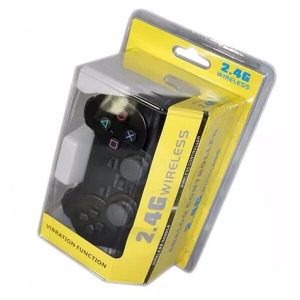 Joystick Inalambrico Para Ps2 Negro
