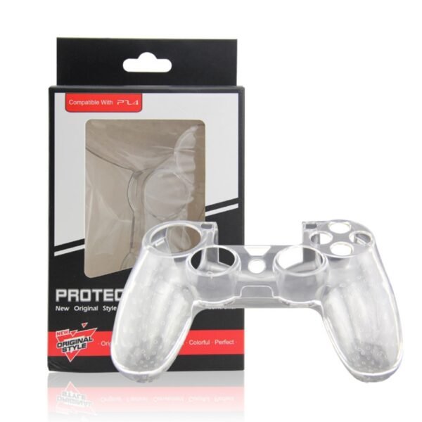 Funda Protector Transparente Plastico Rigido Joystick Para Ps4