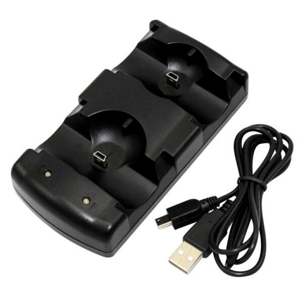 Base de Carga Dual 2 En 1 Joystick y Move Para Ps3
