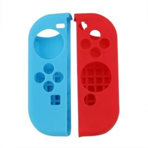 Funda protector silicona de mandos joy-con para Switch azul y roja
