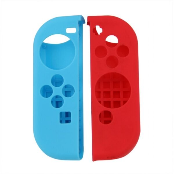 Funda protector silicona de mandos joy-con para Switch azul y roja