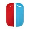 Funda protector silicona de mandos joy-con para Switch azul y roja