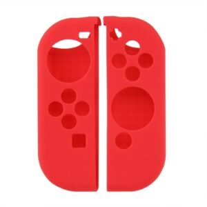 Funda protector silicona de mandos joy-con para Switch roja
