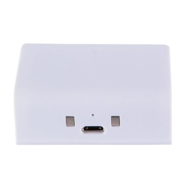 Base de Carga + 2 Baterias de Joystick Para Xbox One S Slim Blanca