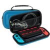 Funda estuche transporte protectora rigida para Nintendo Switch azul