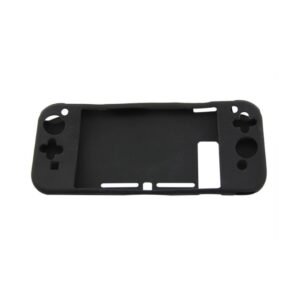 Funda protector silicona cubre consola y controles para Nintendo Switch negra
