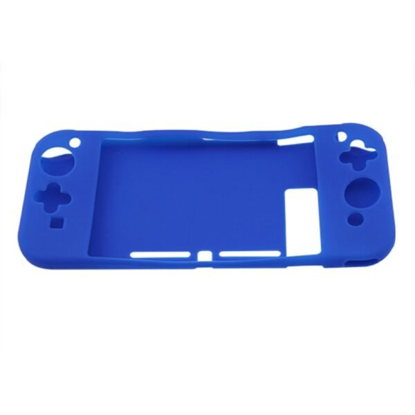 Funda protector silicona cubre consola y controles para Nintendo Switch azul