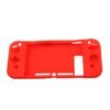 Funda protector silicona cubre consola y controles para Nintendo Switch rojo