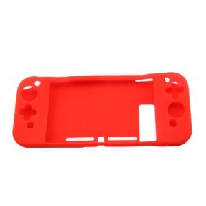 Funda protector silicona cubre consola y controles para Nintendo Switch rojo