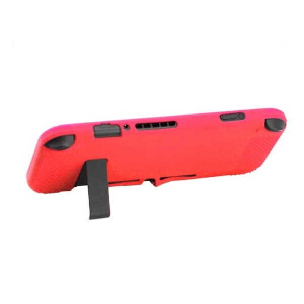 Funda protector silicona cubre consola y controles para Nintendo Switch rojo
