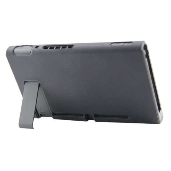 Funda protector silicona para consola Nintendo Switch negra